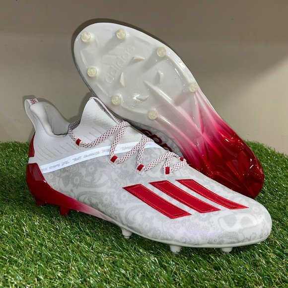 Adidas Adizero Reign Young King Football Cleats Red FU6708 Men\'s Size NEW main image 7